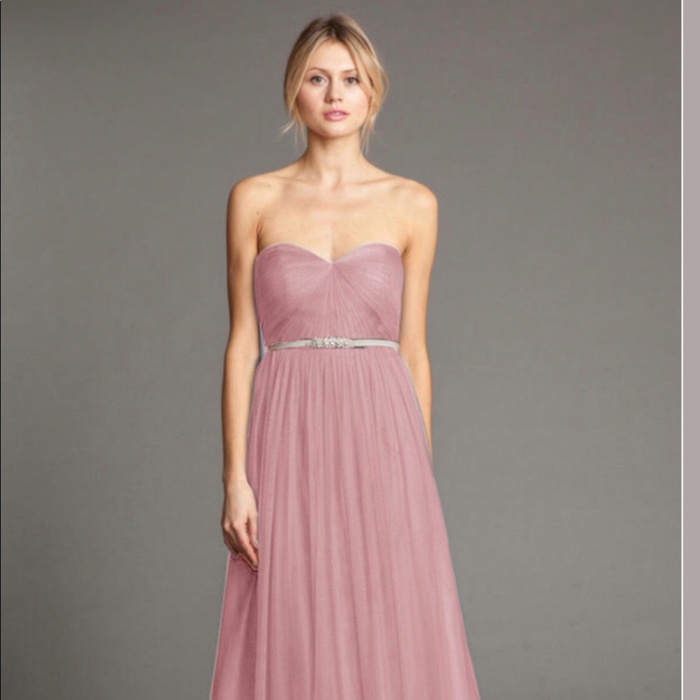 Jenny Yoo Annabelle dress - size 4 whipped apricot